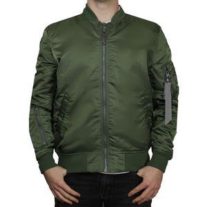 2025 Blouson d'aviateur style urbain décontracté de bonne qualité entièrement personnalisé Nouveau design Blouson d'aviateur léger pour hommes avec OEM - Product Image 3