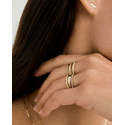 Anillo Apilable de Moissanita, Accesorio Elegante y con Estilo para Mujer - Product Image 2