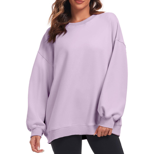 Sudadera de Algodón de Color Sólido de Nuevo Diseño al por Mayor para Damas, Precio al por Mayor, Sudadera Personalizada para Mujer - Product Image 5