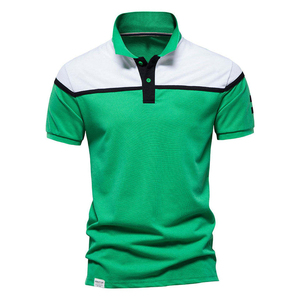 Fournisseur de gros Polos sur mesure pour hommes, nouveau style Street Wear à manches courtes, polos imprimés tricotés et respirants - Product Image 5