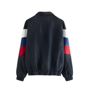 Chaqueta Cortavientos de Alta Calidad Estilo 2025 para Niños, Talla Grande, Bloques de Color, Cierre de Cremallera, Chaqueta Cortavientos de Nailon - Product Image 2