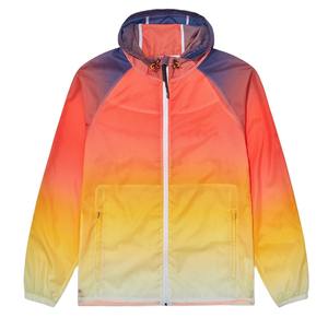 2026 Custom Men's Waterproof Outdoor Windbreaker Jacket 100% Polyester Vintage <b>Colour</b> Block Design with Zipper - Product Image 1
