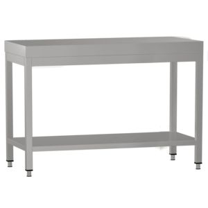 Commercial <b>Stainless</b> <b>Steel</b> Centre <b>Table</b> ECO - 1000x600mm - with Undershelf - Product Image 5