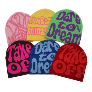 Gorro de punto, gorros de Cachemira para hombres y mujeres con estampado de calle Hip Hop personalizado, últimos diseños al por mayor - Product Image 2