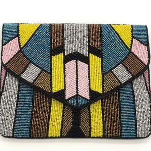 Sacs messagers bohèmes pour femmes en provenance d'Inde, sac afghan, sac de plage, pochette de soirée à perles, sac à main pour femmes, personnalisé - Product Image 4