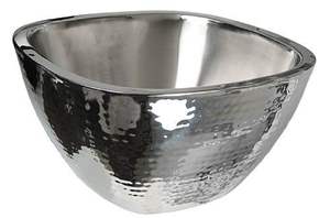 Aluminum Metal Fruit and Vegetables <b>Salad</b> <b>Serving</b> <b>Bowl</b> Glossy Finishing Metal Chocolate <b>Bowls</b> Restaurants and Hotel Usage - Product Image 5