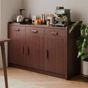 Aparador de Madera Ecológico Resistente al Fuego, Mueble para Té, Mueble para Vino, Mueble de Cocina Moderno y Sencillo, Muebles de Cocina Clásicos - Product Image 3
