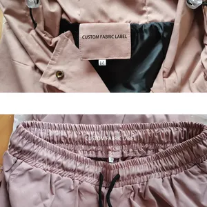 Survêtements d'hiver personnalisés pour hommes, coupe régulière, en polaire coupe-vent à séchage rapide, brodés, en polyester/coton, style cargo - Product Image 6