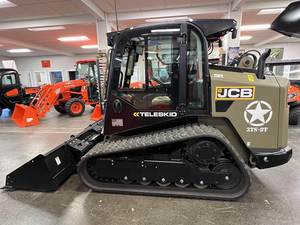 Chargeur frontal compact JCB 3TS-8W, chargeur frontal, capacité de charge de 8 tonnes, haute performance, visibilité super large, pompe Huade - Product Image 2
