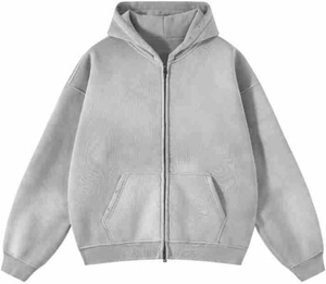 Sweat à capuche femme surdimensionné délavé à l'acide pull en coton Streetwear sweat mode sweat à capuche décontracté avec look délavé - Product Image 3