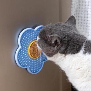 Bulk <b>Silicone</b> Pet Licking Mat BPA Free Non Slip Feeding Pad Dishwasher Safe Slow Feeder Enrichment and Stress Relief <b>Tool</b> - Product Image 3