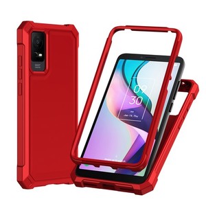 ทีซีแอล ไอออน เอ็กซ์ ทีซีแอล ไอออน วีเคส TPU แบบหนาเคลือบสีพร้อมกรอบพีซีสีแดง - Product Image 1