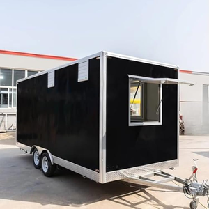 รถขายอาหารรถลากอาหารเคลื่อนที่พร้อมอุปกรณ์ระดับมืออาชีพรถพ่วงเชิงพาณิชย์สำหรับสตรีทฟู้ด - Product Image 4