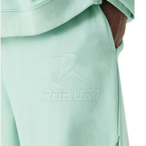 Pantalones de chándal para hombre con logotipo personalizado para exteriores, pantalones holgados apilados informales ligeros rectos negros de gran tamaño para exteriores - Product Image 4