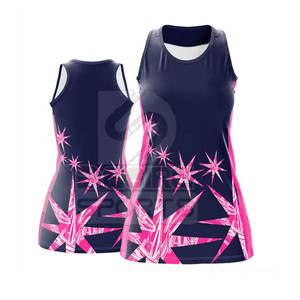 Uniforme de Netball Personalizado al por Mayor, Impreso, Transpirable, de Secado Rápido, Material de Poliéster, Profesional, de Alta Calidad para Mujeres Adultas - Product Image 6