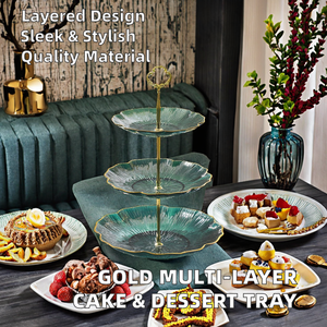 Nuevo Modelo G.E. 2026 con Asa Dorada, Plástico PET Multicapa, Exportaciones Globales Juego de Boquillas Decorativas Premium para Postres y Frutas - Product Image 3