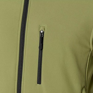Chaqueta Softshell Extra Grande para Hombre, con Cierre, Diseño Casual Urbano, Logotipo Personalizado, Precio de Fábrica - Product Image 5