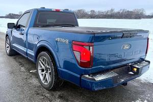 <b>Lightly</b> used, top value 2024 F o r d F-150 XL 4x4 Co-yote V8 Power, Whipple Supercharger, 4WD, Atlas Blue Metallic - Product Image 2