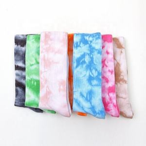 New High Quality Hip-<b>pop</b> Fashion Cushion Mens Tube Thick Terry Cotton Sport Crew Tie Dye <b>Socks</b> - Product Image 4