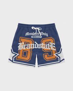 Wholesale High Quality Custom Men's 100% Cotton Swim Shorts OEM Service Breathable Mesh - Product Image 3