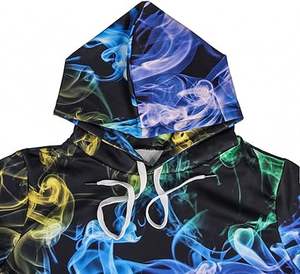 Sudaderas Casuales de Invierno para Hombre, Color Sólido, 100% Algodón, Corte Regular, Diseño con Bolsillo, Transpirable, Ropa de Moda - Product Image 4