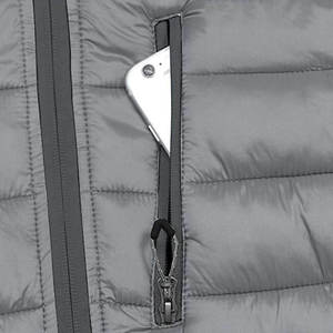 Chaqueta Acolchada Personalizada con Diseño OEM para Hombre, Chaqueta Casual de Invierno con Logotipo Personalizado, Bolsillos con Cremallera, Envío DDP - Product Image 6