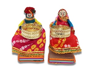 Ấn Độ Vật Liệu Tái Chế Sinh Thái Thân Thiện Với Con Rối Nến Chủ Trang Trí Đèn Lồng Artisanal Bàn Phụ Kiện Trang Trí Nội Thất Mục - Product Image 6