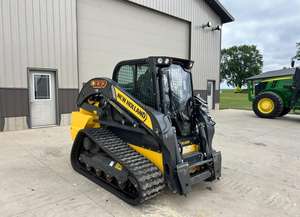 Livraison gratuite Nouveau chargeur sur chenilles New Holland C337 homologué CE EPA, hydraulique à haut débit, cabine HVAC, contrôle de la conduite, 244 heures - Product Image 2