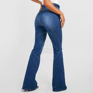 Ropa deportiva Pantalones vaqueros Uso de invierno Pantalones vaqueros de Mujer Pantalones a la venta Ropa de calle en línea Pantalones vaqueros de Mujer - Product Image 4