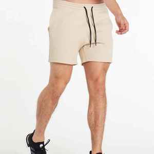 Wholesale Price Warm Woolen Casual Active Wear Shorts for Men / Custom Logo Mid <b>Elastic</b> Waist Gym Shorts Quick Dry - Product Image 2