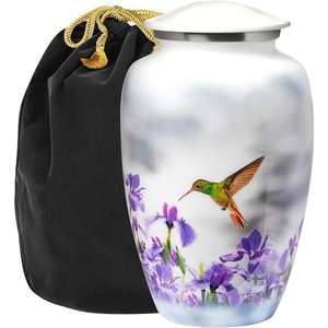 Urnas funerarias de cremación de aluminio Rosa hechas a mano para adultos, estilo hermoso humano, urna funeraria de entierro hecha a mano, tamaño personalizado de ceniza - Product Image 4