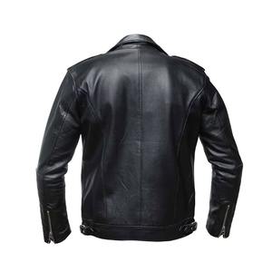 Veste en cuir pour homme de qualité supérieure, design décontracté, vêtements d'extérieur en cuir véritable, fabricant sur mesure - Product Image 2