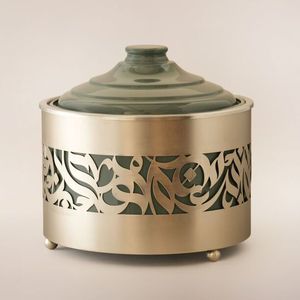 Nuevo y Moderno Calentador de Comida Tipo Buffet Ecológico con Soporte para Cacerola de Acero Inoxidable, Diseño de Caligrafía Árabe Especial para Ramadán - Product Image 6