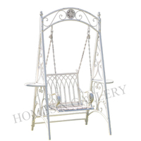 Balançoire de jardin en métal de haute qualité, design antique, finition neuve, pour banc 3 places, à prix avantageux, provenant d'exportateurs indiens