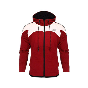Conjunto Deportivo de Dos Piezas para Hombre con Textura Acanalada, Puños Acanalados, Bolsillos Laterales, Apto para Invierno, con Capucha y Cordones, para Compradores Mayoristas - Product Image 4
