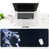 Tapis de clavier imprimé de jeux e-sports personnalisé matériau antidérapant PVC PU cuir tapis protecteur tapis de bureau tapis de souris d'ordinateur personnalisé