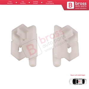 ชุดซ่อมคลิปยึดม่านหลังคาซันรูฟแบบพาโนรามา BSR582 ซ้ายขวา สำหรับ I30 I30 CW MK1 FD ปี 2007-2012 50006393 - Product Image 4