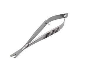 Ensemble d'instruments micro-chirurgicaux de qualité supérieure en acier inoxydable, ciseaux oculaires manuels Castroviejo, CE - Product Image 4