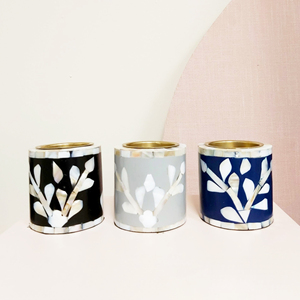 Best Quality Bone Inlay Bakhoor Burners Incense Box and Serving Tray <b>Set</b> <b>Candle</b> Holder burner From Vietnam Manufacturer - Product Image 1