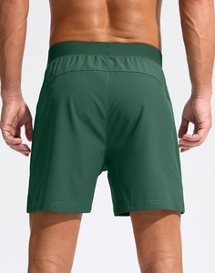Wholesale Solid Eco-Friendly Breathable Gym <b>Shorts</b> for <b>Men</b> with Drawstring Closure and Moisture Wicking <b>Mesh</b> - Product Image 4