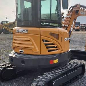 Mini-excavatrice sur chenilles d'occasion en excellent état, 35 heures de fonctionnement, moteur et boîte de vitesses incluses - Idéale pour la vente en gros, forte force de charge - Product Image 3