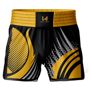 Custom Sublimation <b>Men's</b> Martial Arts Wear <b>Muay</b> <b>Thai</b> Kick Boxing Compression Sports <b>Shorts</b> High Quality Karate <b>Shorts</b> - Product Image 1