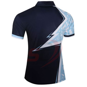 เสื้อโปโลของผู้ชาย,เสื้อโปโลกีฬาแห้งเร็วโพลีเอสเตอร์ออกแบบเองได้ - Product Image 2