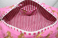 Sac de Voyage Week-end Tactique Décontracté en Coton de Luxe Le Souvenirs avec Fermeture Éclair, Grand Sac de Sport Écologique pour Femme, Idéal pour l'Extérieur