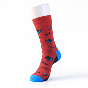Calcetines Unisex con Estampado Gráfico Digital, 100% Algodón, Transpirables, Tejidos, a Media Pantorrilla, Casuales, para Adultos y Niños, Otoño, OEM - Product Image 5