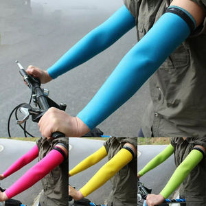 Mangas de brazo de refrigeración por sublimación Manga de cubierta de brazo de protección UV para hombres Mujeres Manga de brazo de ciclismo - Product Image 5