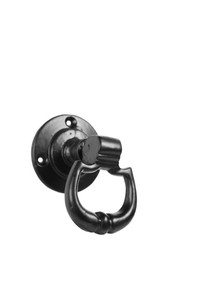 Poignées de cercueil en fonte d'alliage galvanisé et zingué, noires, 5 pouces, emballage en sac, vente en gros - Product Image 5