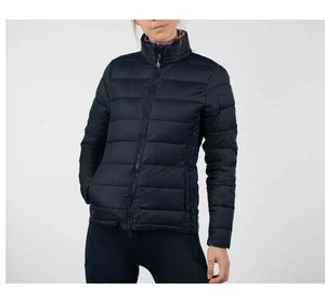 Chaqueta ecuestre acolchada para mujer, chaqueta acolchada de poliéster ligera, personalizada y al por mayor - Product Image 6