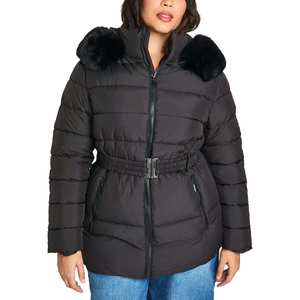 Vente d'usine directe haute rue Style hiver doudoune respirant femmes haute qualité rempli imprimé femmes doudoune 2025 - Product Image 1