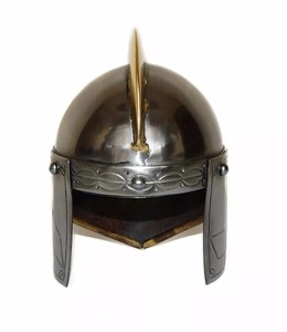 Casco Vikingo de Acero Inoxidable con Armadura de Cota de Malla, Hecho a Mano, Ajustable, Disfraz, DIY, OEM, Regalo de Halloween, Cuchillos de Borde, 0.354 pulgadas de Grosor - Product Image 3